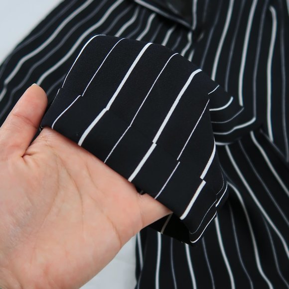 BLUE BLUSH STRIPE TROUSER - Picture 5 of 9